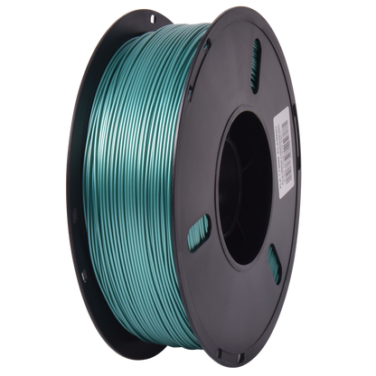 FilamentHub PLA Metal Aurora Green 1.75mm 3D Printer Filament Spool Australia