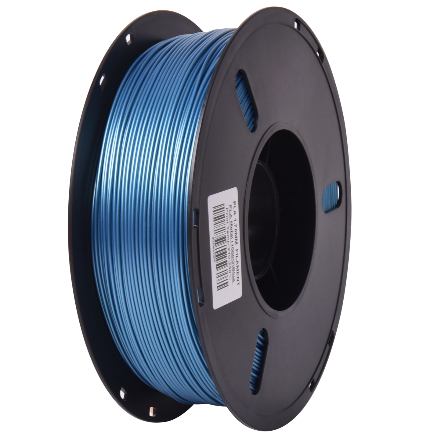 FilamentHub PLA Metal Deep Blue 1.75mm 3D Printer Filament Spool Australia