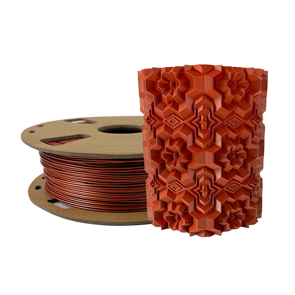PLA Metallic - Copper Filament 1.75mm - FilamentHub