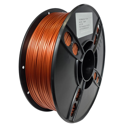 FilamentHub PLA Metallic Copper 1.75mm 3D Printer Filament Spool Australia