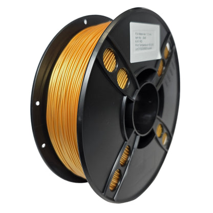 FilamentHub PLA Metallic Gold 1.75mm 3D Printer Filament Spool Australia