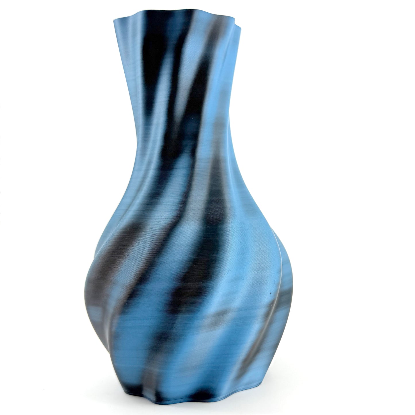 FilamentHub PLA Saturn Black/Blue 1.75mm 3D Printer Filament Sample Model Vase Australia
