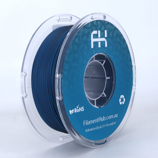 FilamentHub PLA Saturn Black/Blue 1.75mm 3D Printer Filament Spool Australia