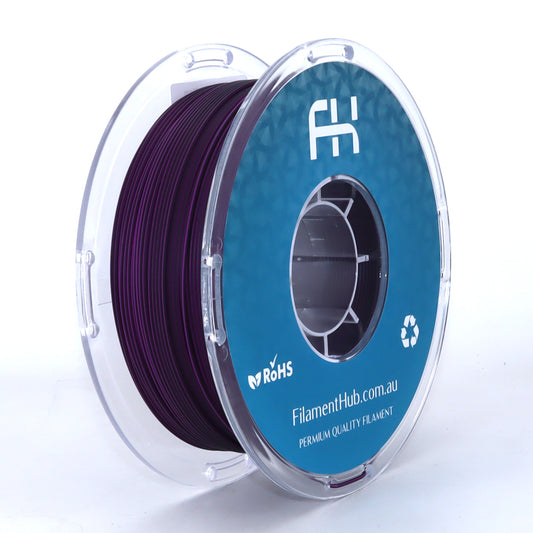 FilamentHub PLA Saturn Black/Purple 1.75mm 3D Printer Filament Spool Australia