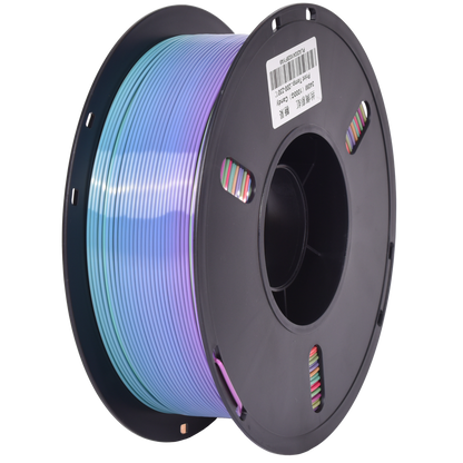 FilamentHub PLA Silk Rainbow Candy 1.75mm 3D Printer Filament Spool Australia