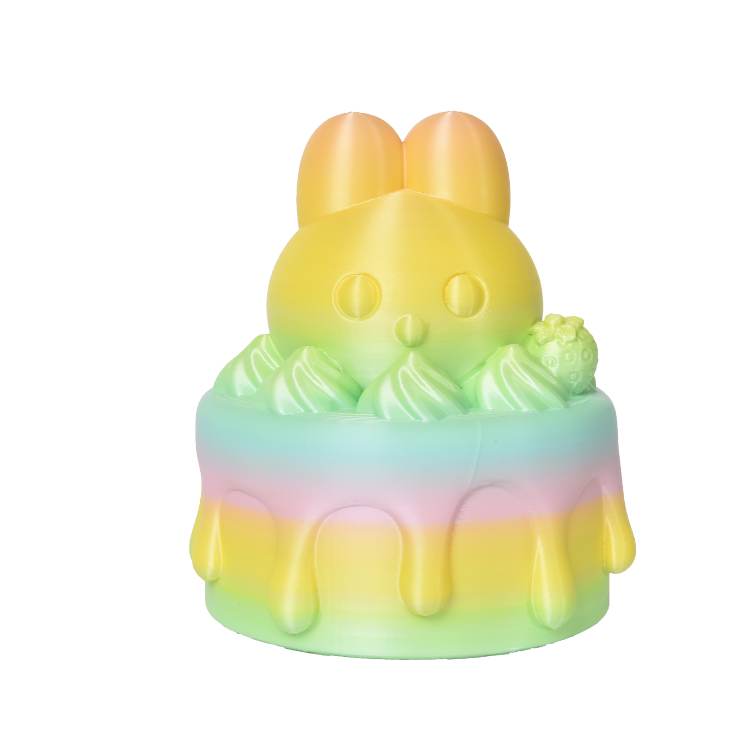 PLA Silk Rainbow - Flower Fairy 3D Printer Filament Example Model Australia