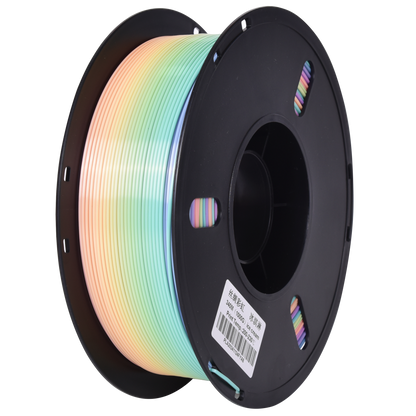 FilamentHub PLA Silk Rainbow Ice Cream 1.75mm 3D Printer Filament Spool Australia