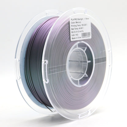 PLA Starlight Mercury 1.75mm 3D Printer Filament Spool Label – FilamentHub