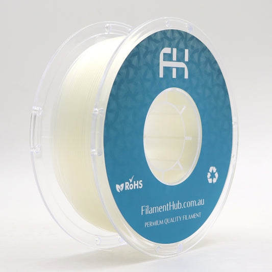 FilamentHub PLA Pro Clear Transparent 1.75mm 3D Printer Filament Spool Australia
