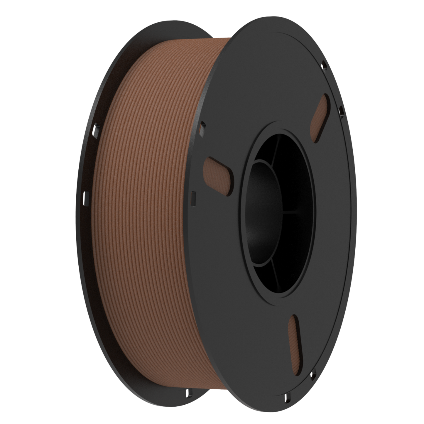 FilamentHub PLA Wood Black walnut 1.75mm 3D Printer Filament Spool Australia