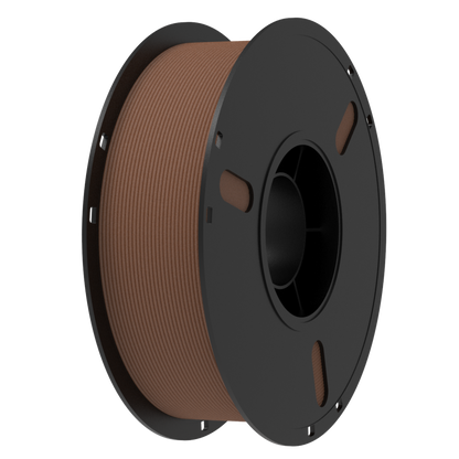 FilamentHub PLA Wood Black walnut 1.75mm 3D Printer Filament Spool Australia