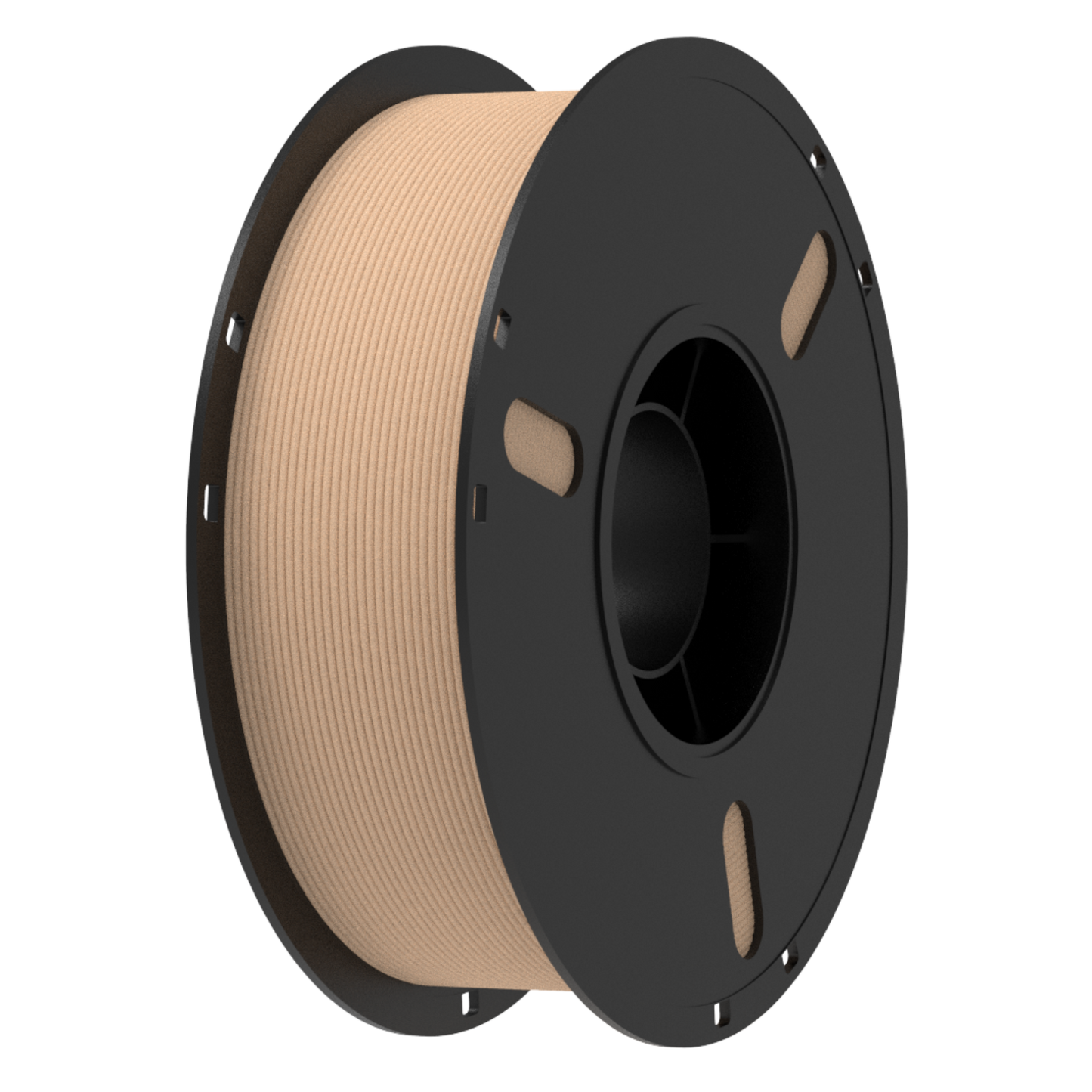 FilamentHub PLA Wood Light Wood 1.75mm 3D Printer Filament Spool Australia