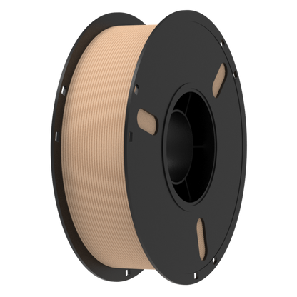FilamentHub PLA Wood Light Wood 1.75mm 3D Printer Filament Spool Australia