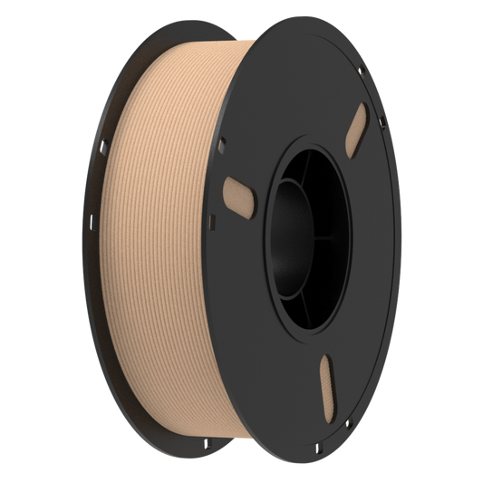 FilamentHub PLA Wood Light Wood 1.75mm 3D Printer Filament Spool Australia
