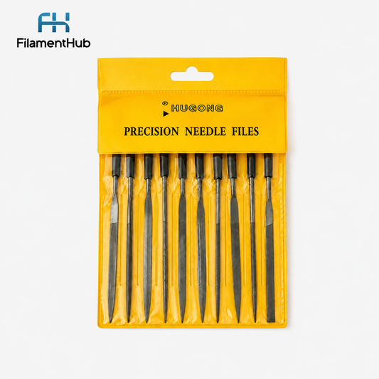 Precision File Set - 10-Piece 3D Printing Tool Kit
