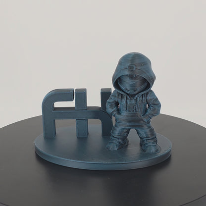 PLA Saturn - Black-Blue