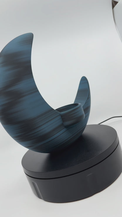 PLA Saturn - Black-Blue