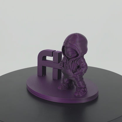 PLA Saturn - Black-Purple