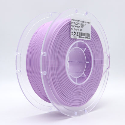 PLA Matte - Pastel Purple Filament 1.75mm - FilamentHub