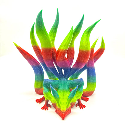PLA Rainbow - Fast Change + Glitter Filament 1.75mm - FilamentHub