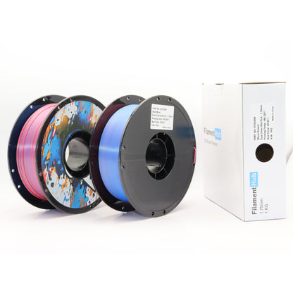 PLA Dual - Blue / Red (2) Filament 1.75mm - FilamentHub