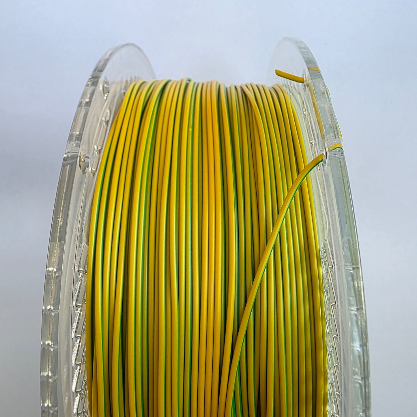 PLA Dual - Green / Gold Filament 1.75mm - FilamentHub