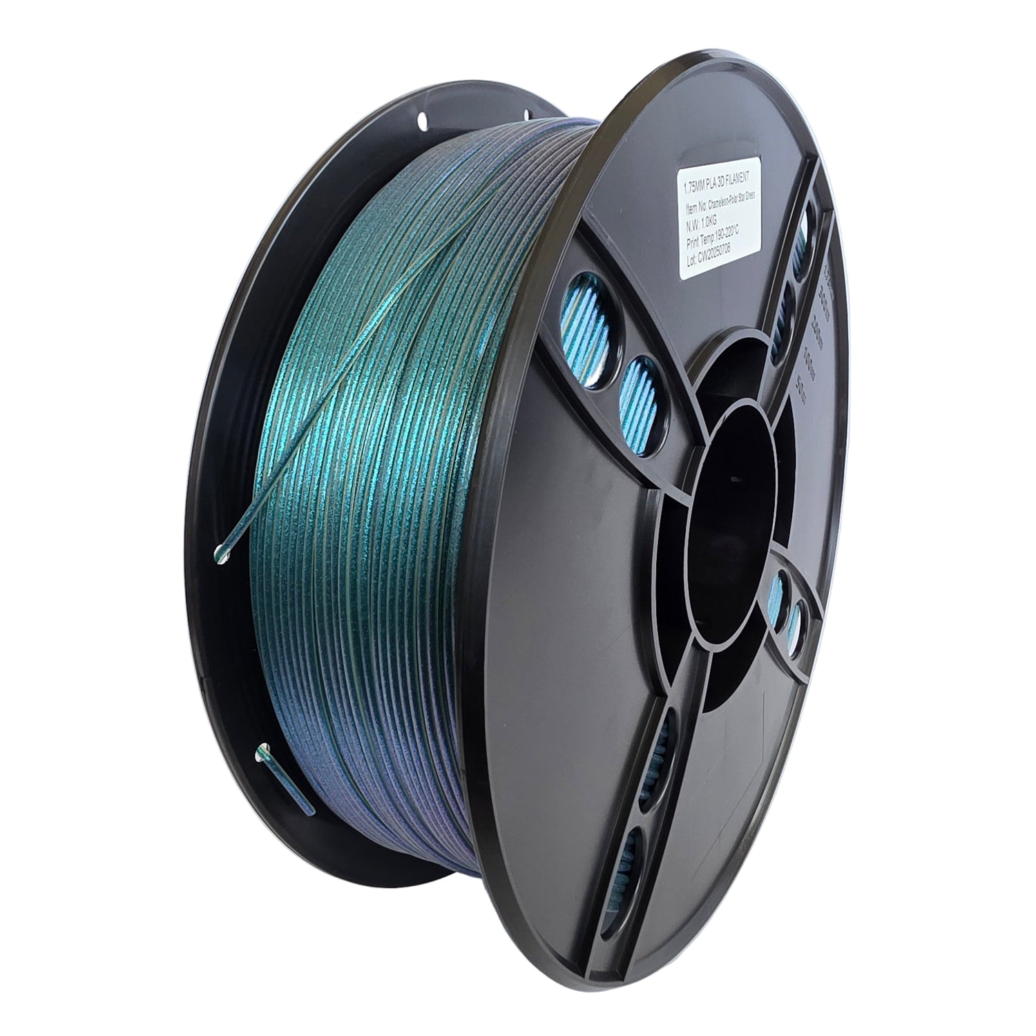 PLA Chameleon - Polar star Green Filament 1.75mm - FilamentHub