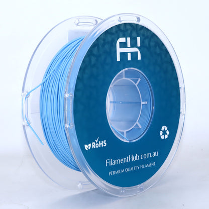 FilamentHub ShoeFlex 9075A Lake Blue 1.75mm 3D Printer Filament Spool Australia