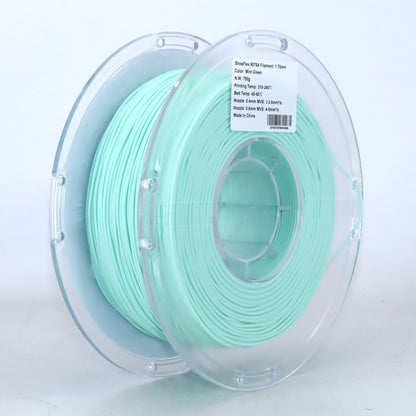 FilamentHub ShoeFlex 9075A Mint Green 1.75mm 3D Printer Filament Spool Label Australia