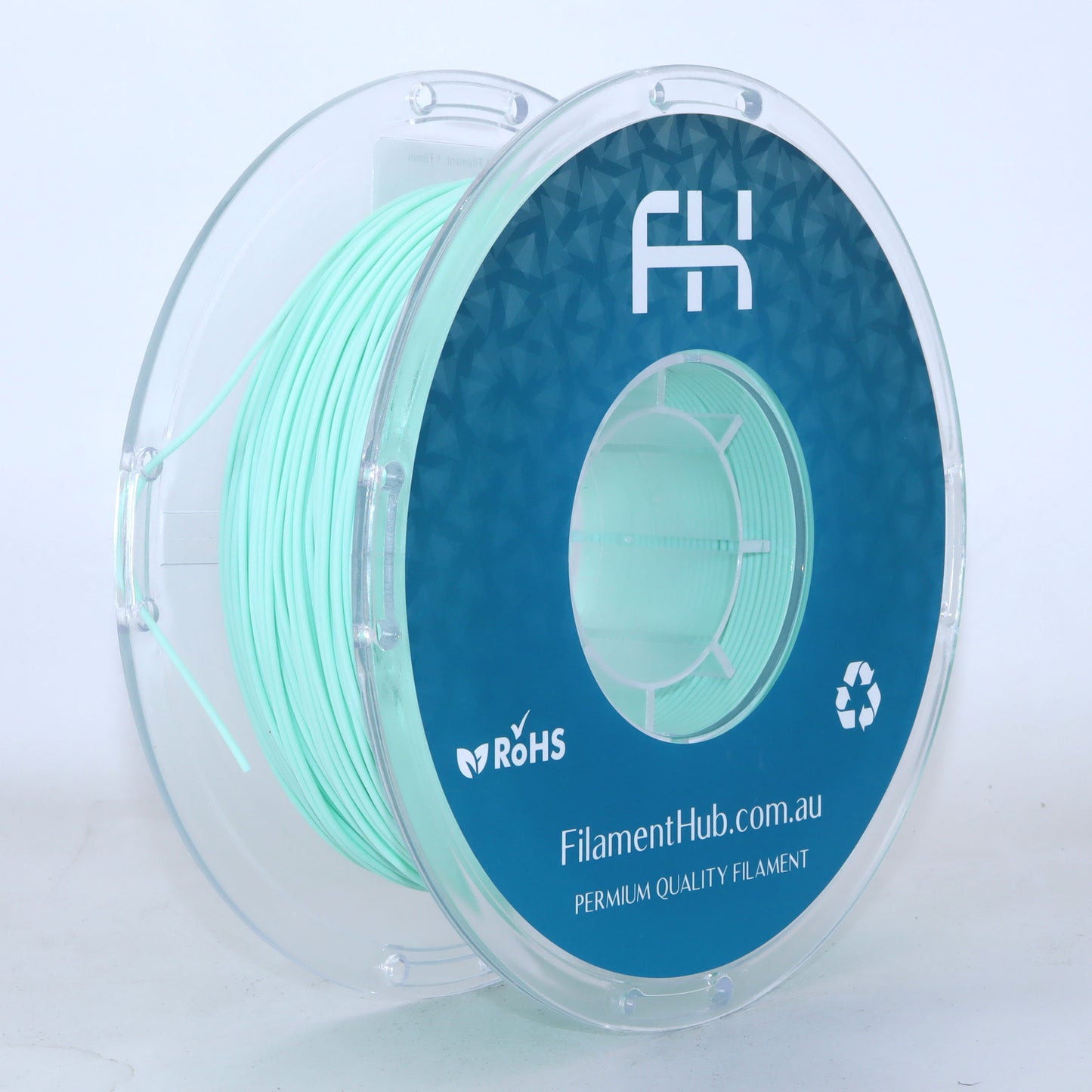 FilamentHub ShoeFlex 9075A Mint Green 1.75mm 3D Printer Filament Spool Australia
