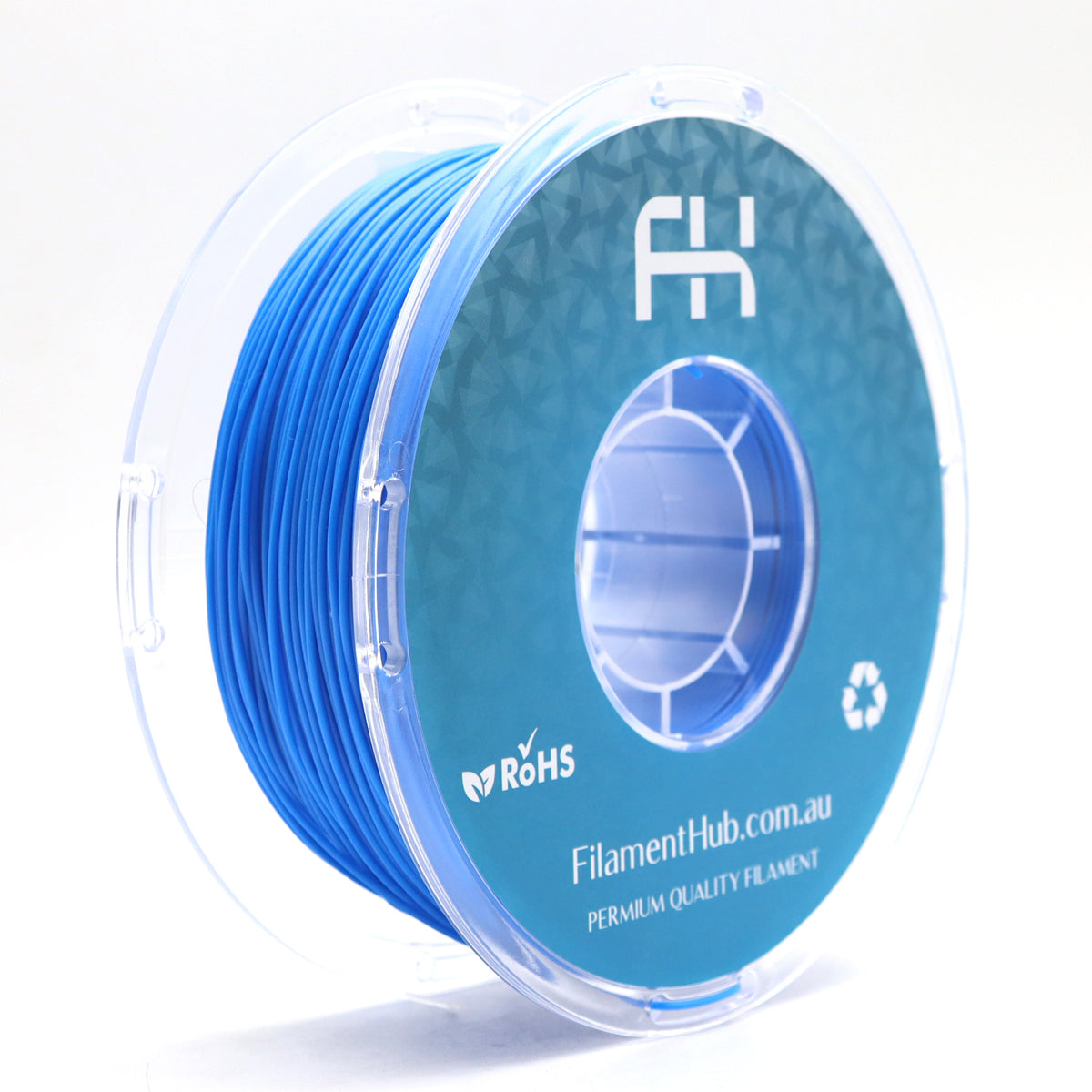 FilamentHub TPU 95A Blue 1.75mm 3D Printer Filament Spool