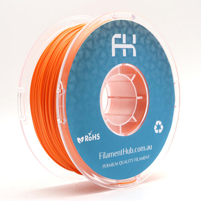 FilamentHub TPU 95A Orange 1.75mm 3D Printer Filament Spool