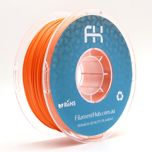 FilamentHub TPU 95A Orange 1.75mm 3D Printer Filament Spool