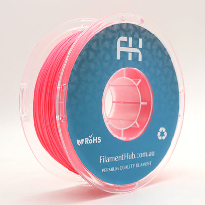FilamentHub TPU 95a Pink 1.75mm 3D Printer Filament Spool Australia