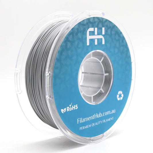 FilamentHub TPU 95a Slate Grey 1.75mm 3D Printer Filament Spool Australia