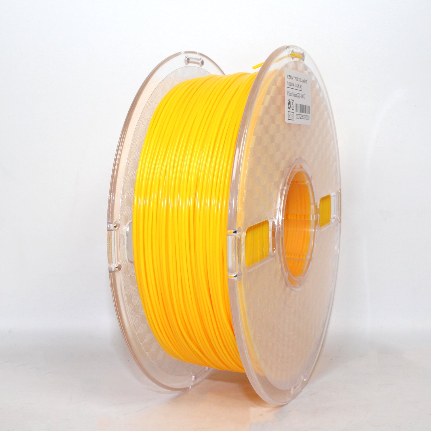 TPU 95a - Yellow Filament 1.75mm - FilamentHub